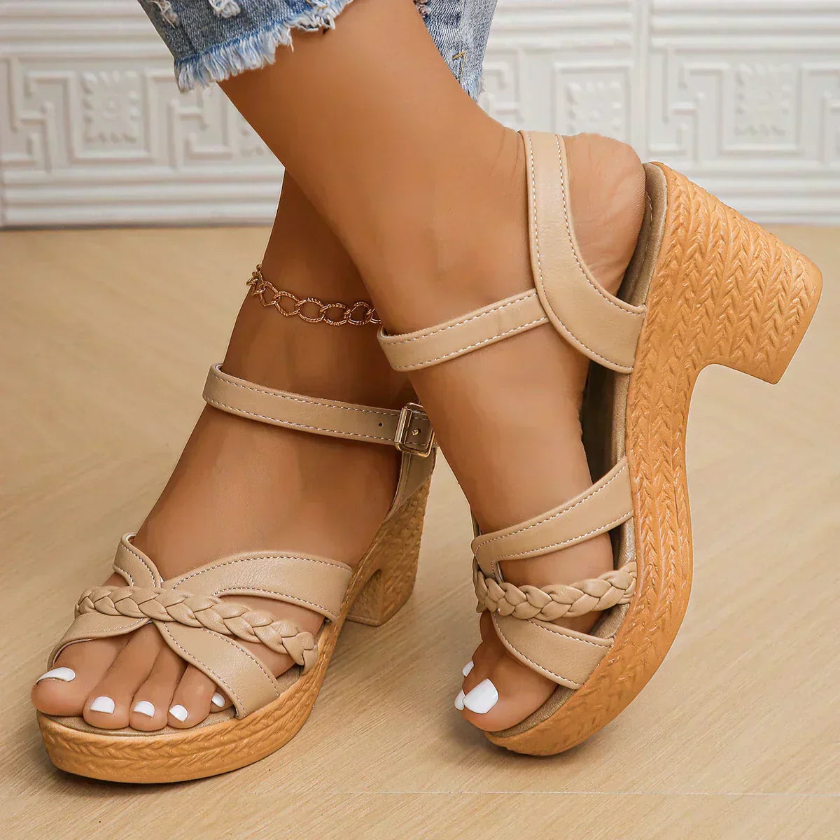 50% RABATT | Senna | Orthopädische Modesandalen