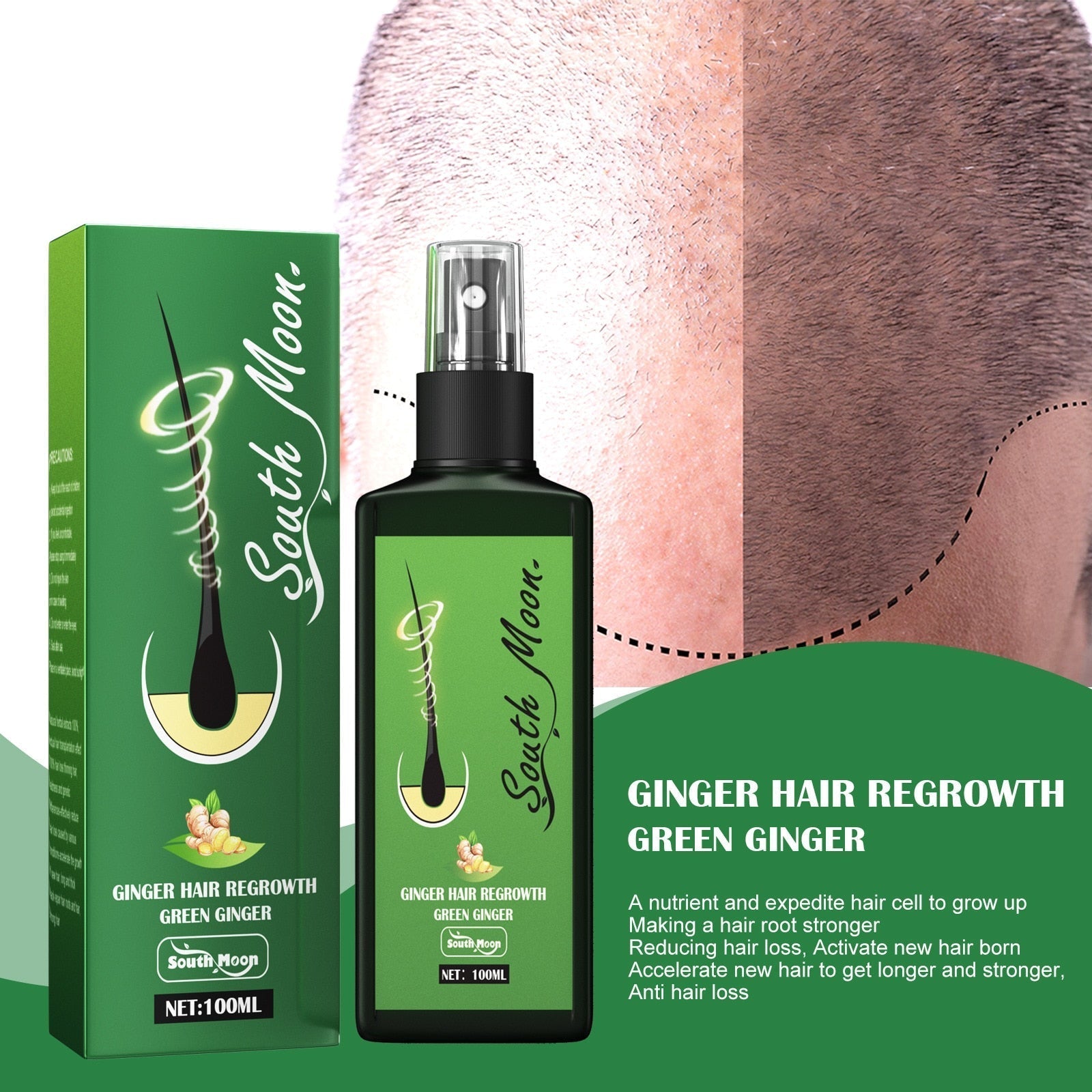 GrowthPlus™ - Pflegendes Ingwer-Spray