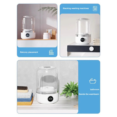 50% RABATT | Washiq™ | Tragbare kabellose Mini-Waschmaschine