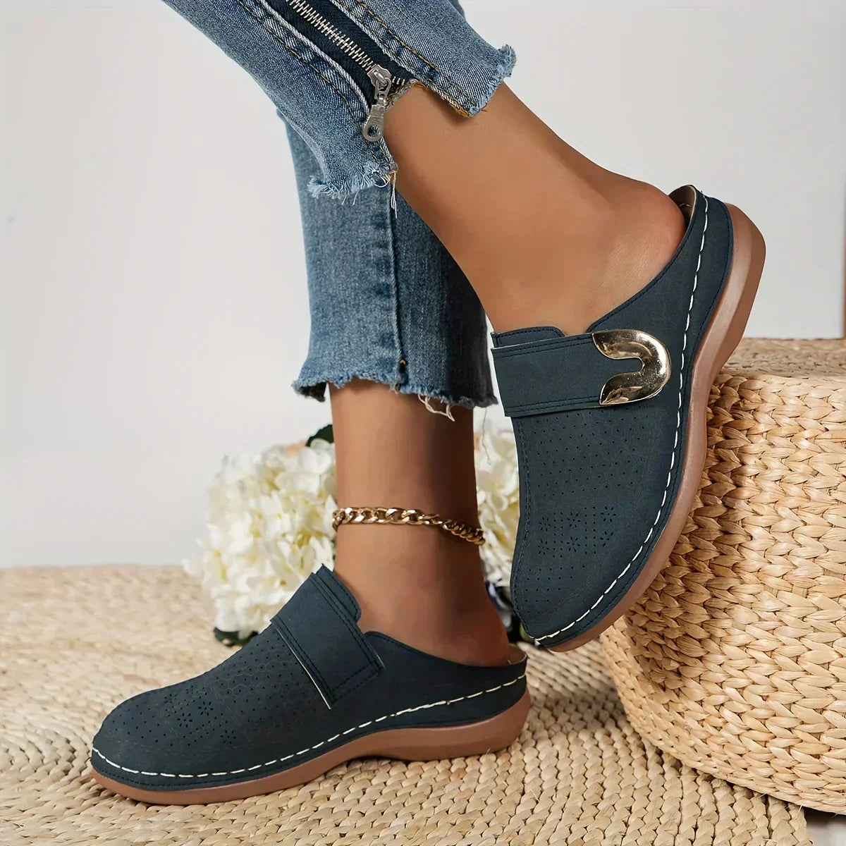 50% RABATT | Caprielle™ | Schicke Keilabsatzsandalen