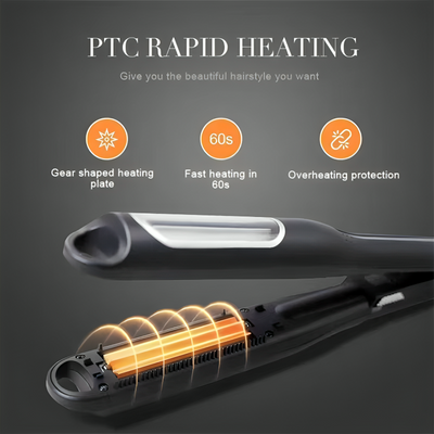 50% RABATT TEMPORÄR | CurlCrimp™ | Mühelos strukturierte Kräuselungen mit elegantem Finish!