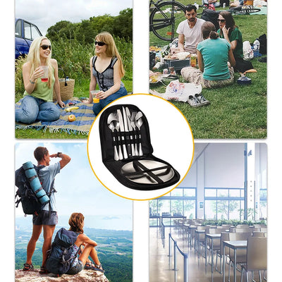 50% RABATT | EcoMeal™ | Camping Besteckset Silviora Gear