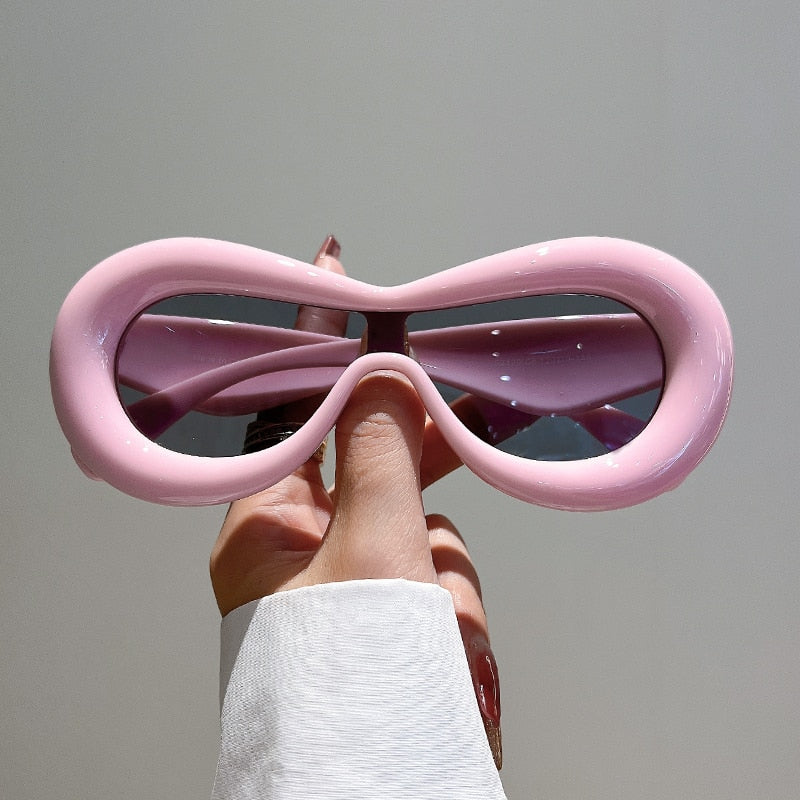 50% RABATT | Helios™ | Futuristische ovale Sonnenbrille mit schlankem Design