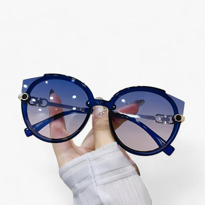 50% RABATT | Shana™ | Runde Sonnenbrille mit Farbverlauf