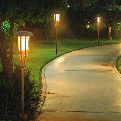 1+4 GRATIS | FlareGlow™ | Flammenoptik LED Gartenleuchten Solarbetrieben
