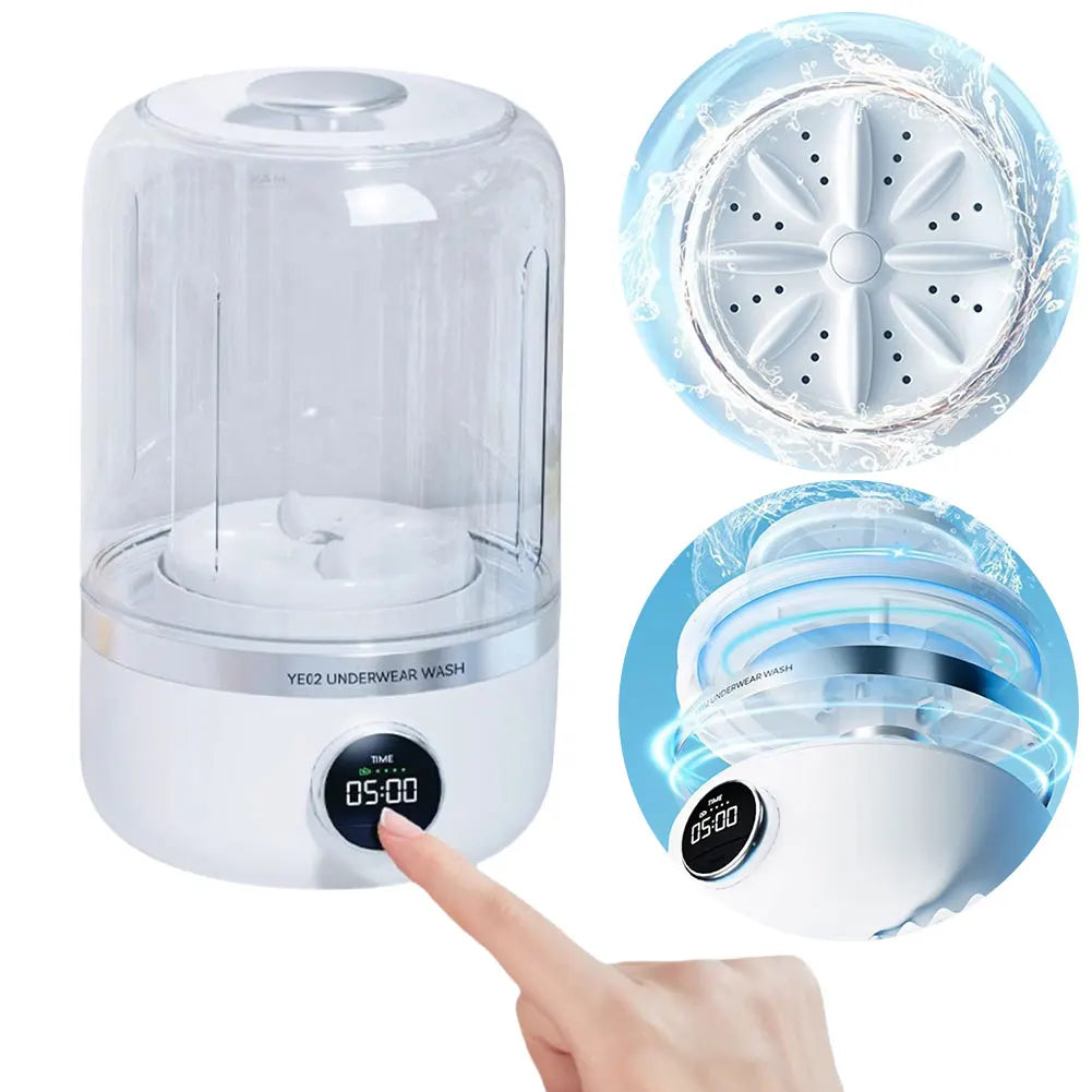 50% RABATT | Washiq™ | Tragbare kabellose Mini-Waschmaschine