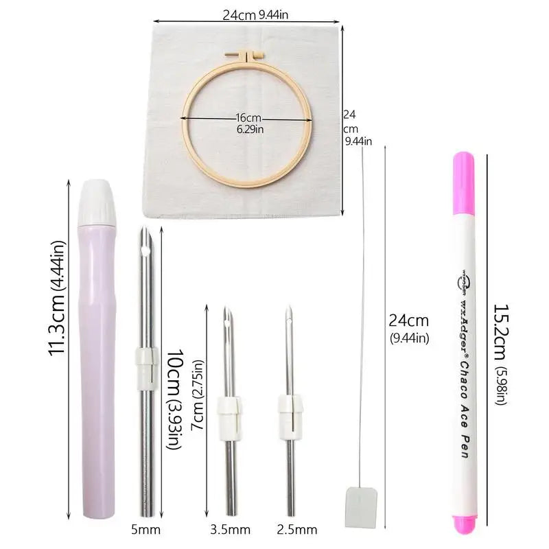 1+1 GRATIS | StitchMate™ | Ihr ultimatives Stickerei-Set für kreative Projekte