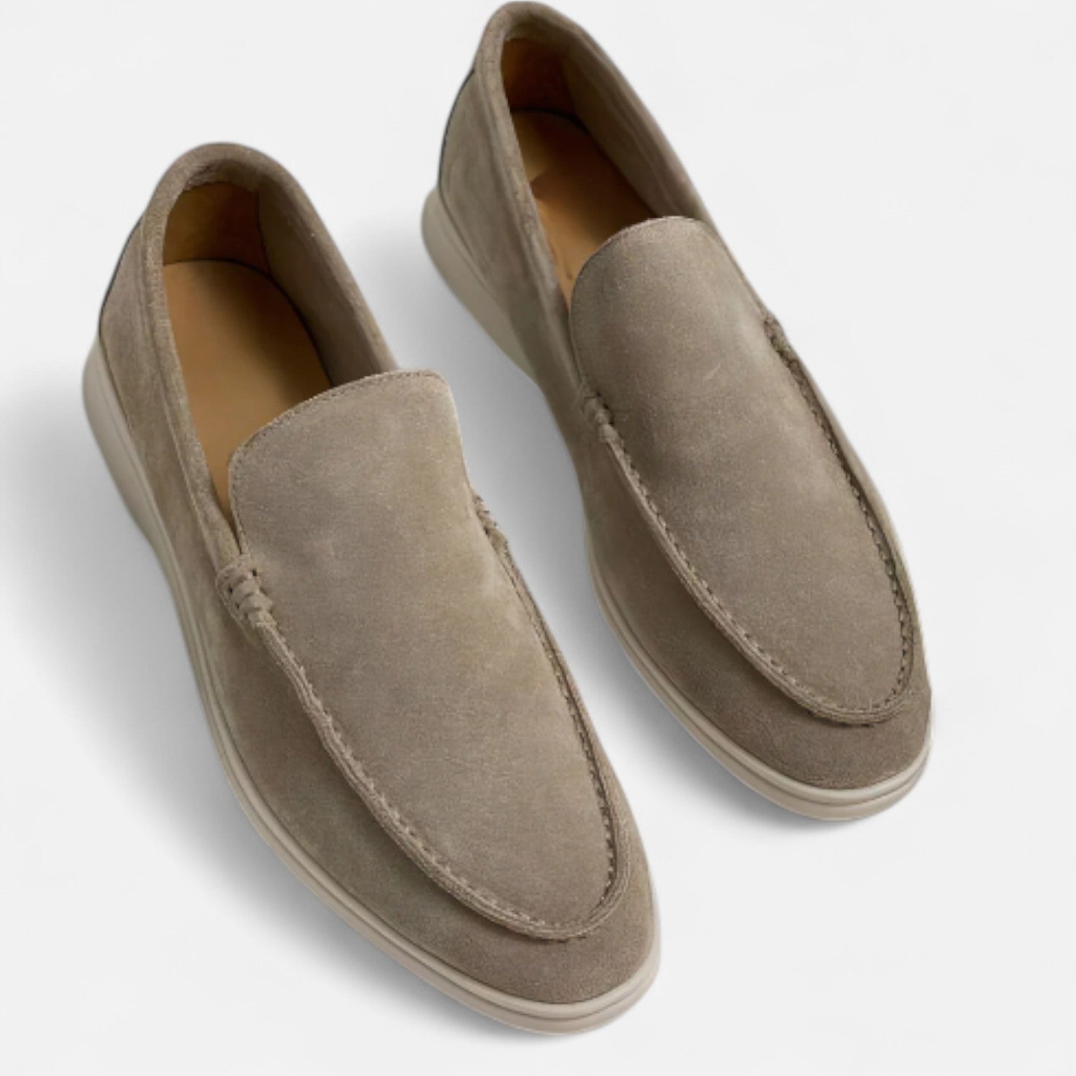 Men's Suede Slip-On Loafers – Heritage Style, Timeless Ease