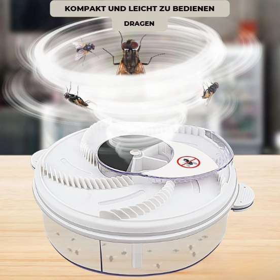 50% RABATT | FlyFree™ | Geräuschlos & chemiefrei gegen Fliegen