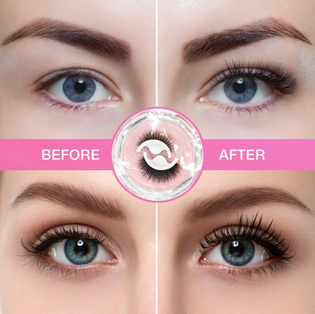 1+1 GRATIS | Zenvada Selbstklebende Wimpern