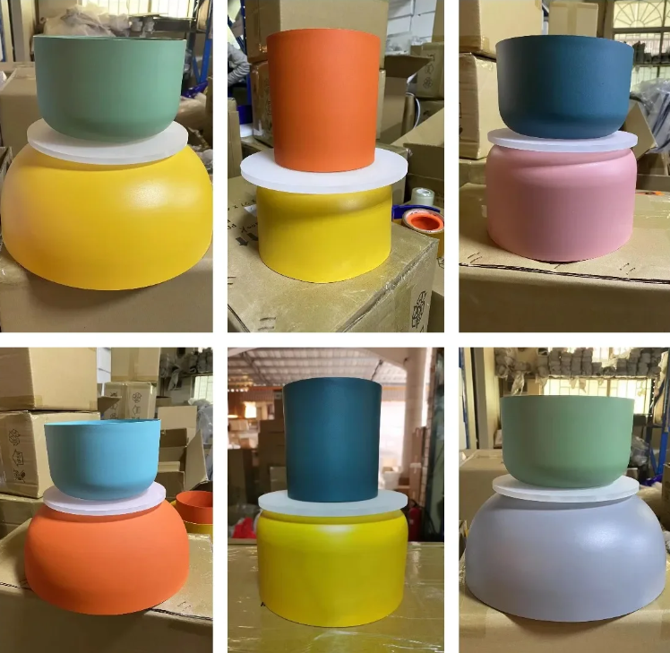 50% RABATT | LumoPop™ | Colorful Macaron 1-Light LED-Pendelleuchte