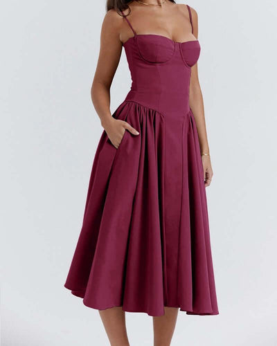 50% RABATT | Corsique™ | Stylisches Maxikleid mit Korsett