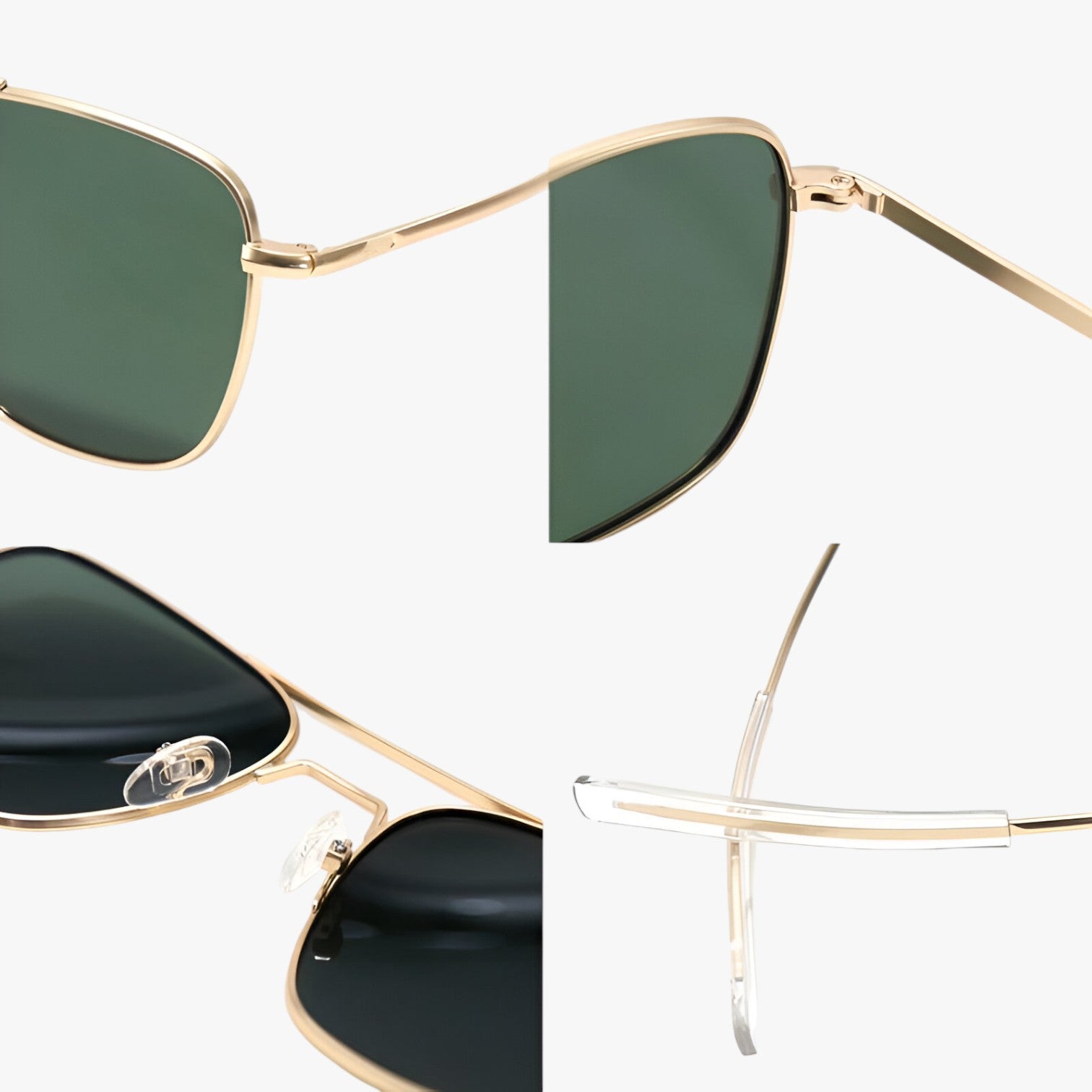 Max™ | Vintage-Sonnenbrille aus Leichtmetall