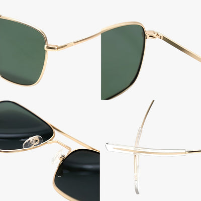 50% RABATT | Max™ | Vintage-Sonnenbrille aus Leichtmetall