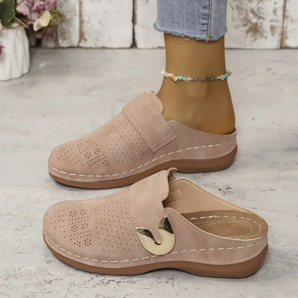 50% RABATT | Caprielle™ | Schicke Keilabsatzsandalen