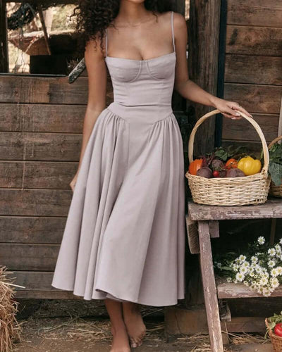 50% RABATT | Corsique™ | Stylisches Maxikleid mit Korsett