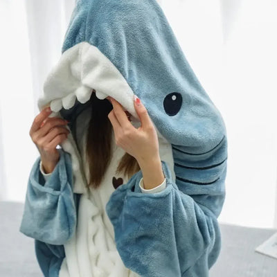 50% RABATT | SharkCuddle™ | Bequemer Haifischanzug