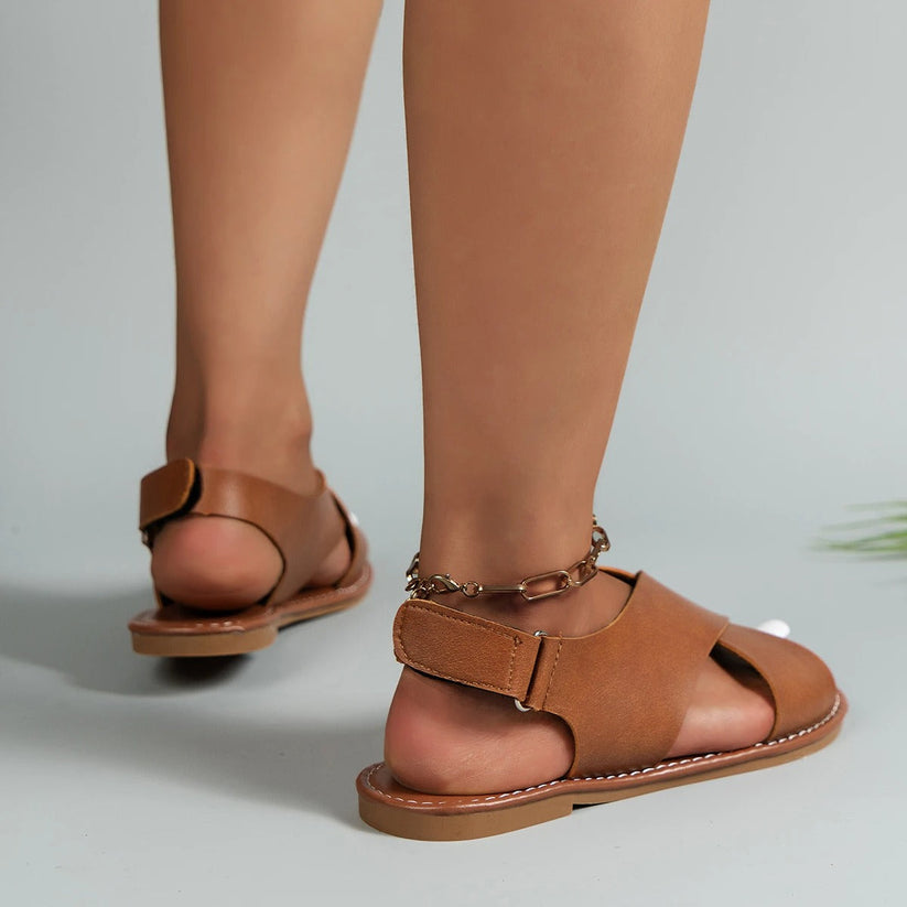 50% RABATT | Lunaria™ | Modische Ledersandalen für Frauen