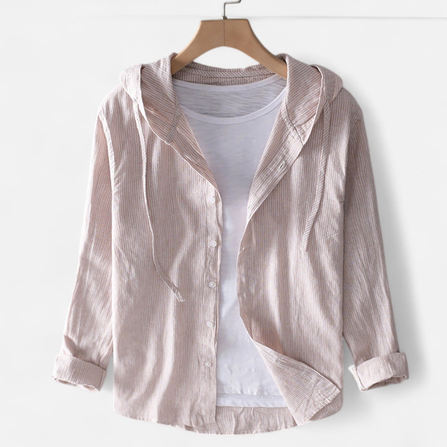 Breathable Linen Shirt for Men – Comfortable Lightness, Effortless Refinement