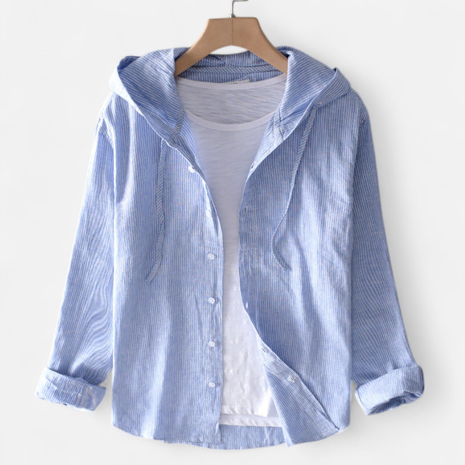 Breathable Linen Shirt for Men – Comfortable Lightness, Effortless Refinement