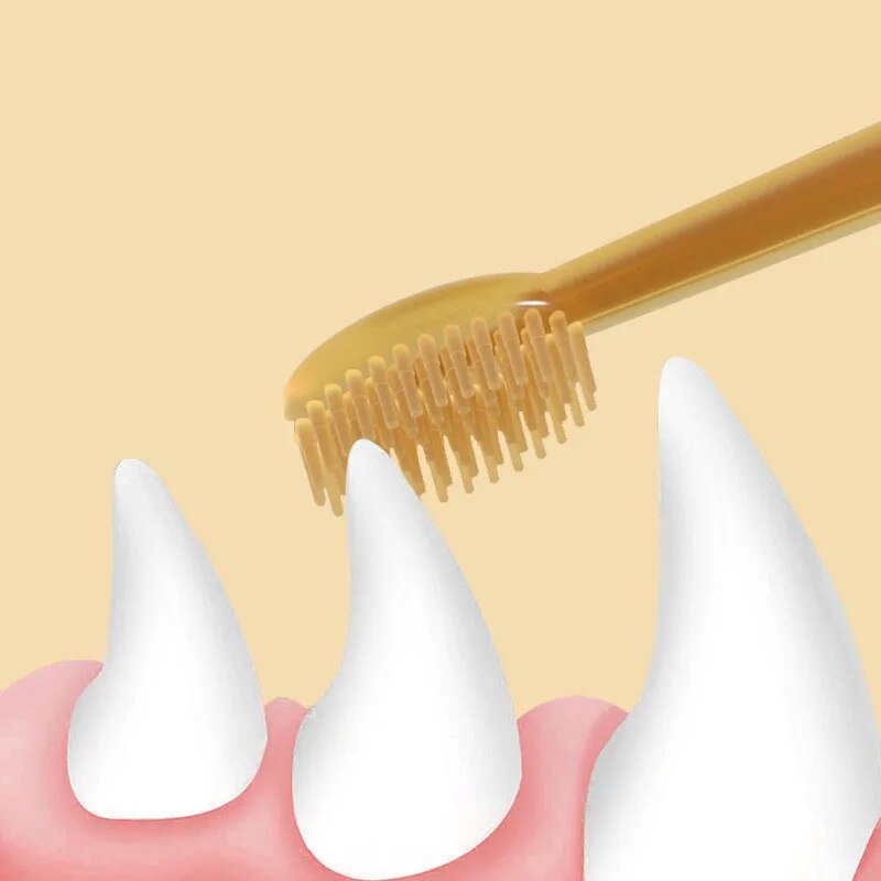 1+1 GRATIS | FurSmile - Haustierzahnbürste mit Zungenschaber | 1+1 GRATIS