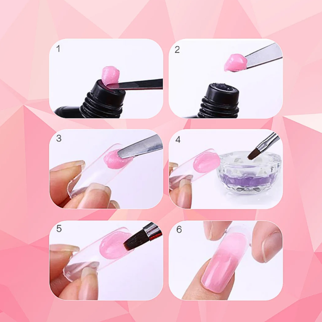 Gelora™ | DIY Professionelle Polygel-Nagelset
