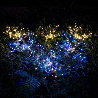 1+3 GRATIS | StarBloom™ | Solar Feuerwerk Gartenlampen Wetterfeste LED