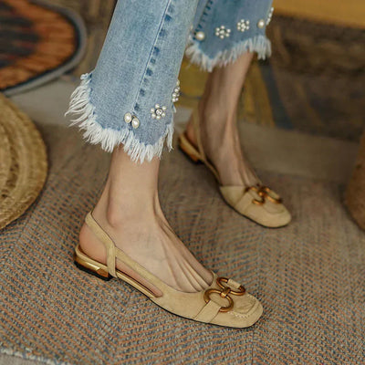 50% RABBAT | Mattea | Damen-Slingback-Ballerinas