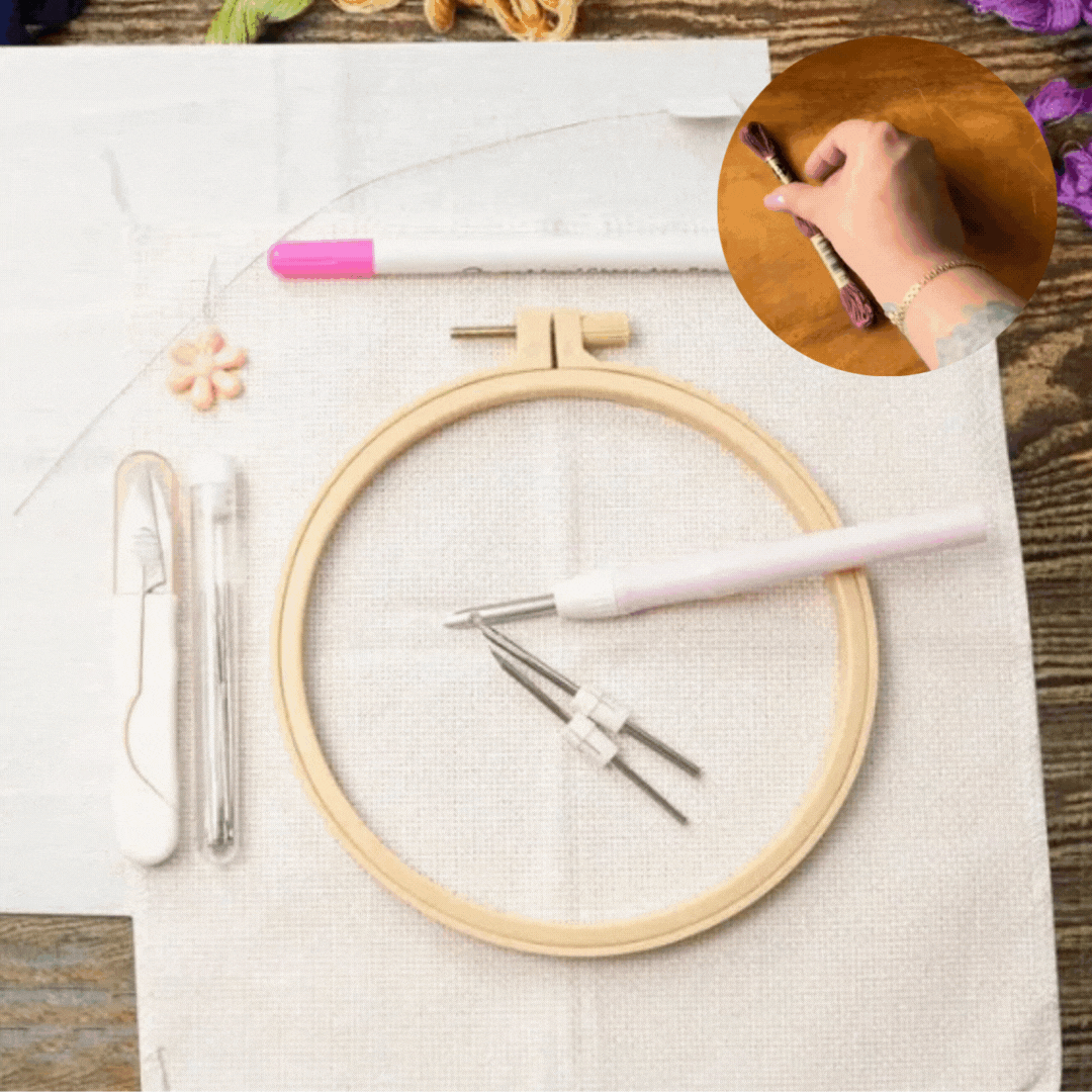 1+1 GRATIS | StitchMate™ | Ihr ultimatives Stickerei-Set für kreative Projekte