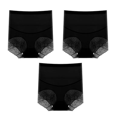 1+1 GRATIS | CurvaLuxe | Hot Style Seidiger Slip mit hoher Taille