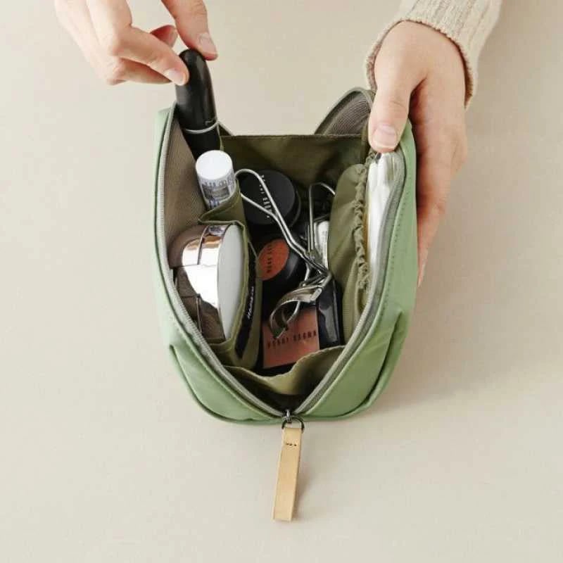TravelChic® | DuoZip Kosmetiktasche – große Kapazität, ideal für Reisen & Alltag