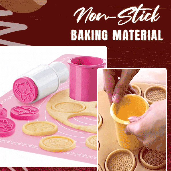 SweetPress® | StampSet Ausstecher & Stempel – individuelle Keksmotive