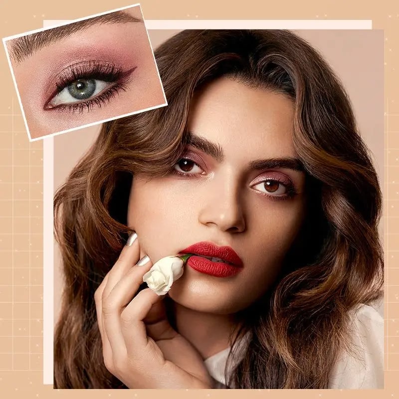 50% RABATT | PrismGlow™ | 10 Farben Sparkle Shimmer Lidschattenpalette