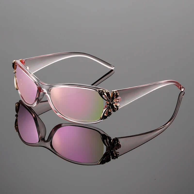 50% RABATT | FlutterGlow | Schicke Sonnenbrille mit Schmetterlings-Anhängern