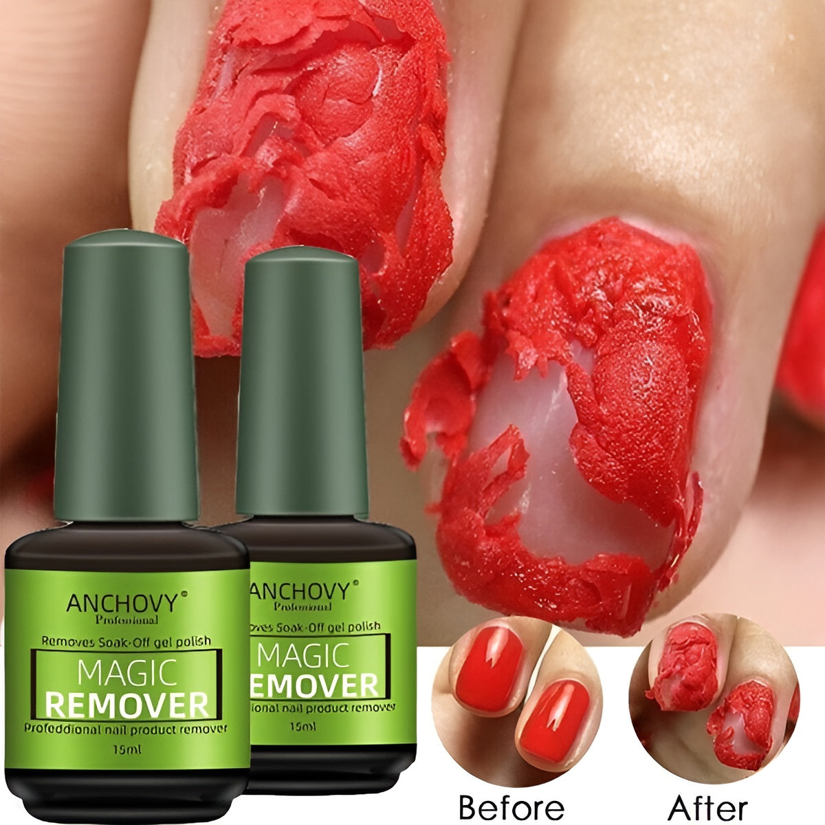 1+1 GRATIS | Uncoatix™ | Nagellackentferner