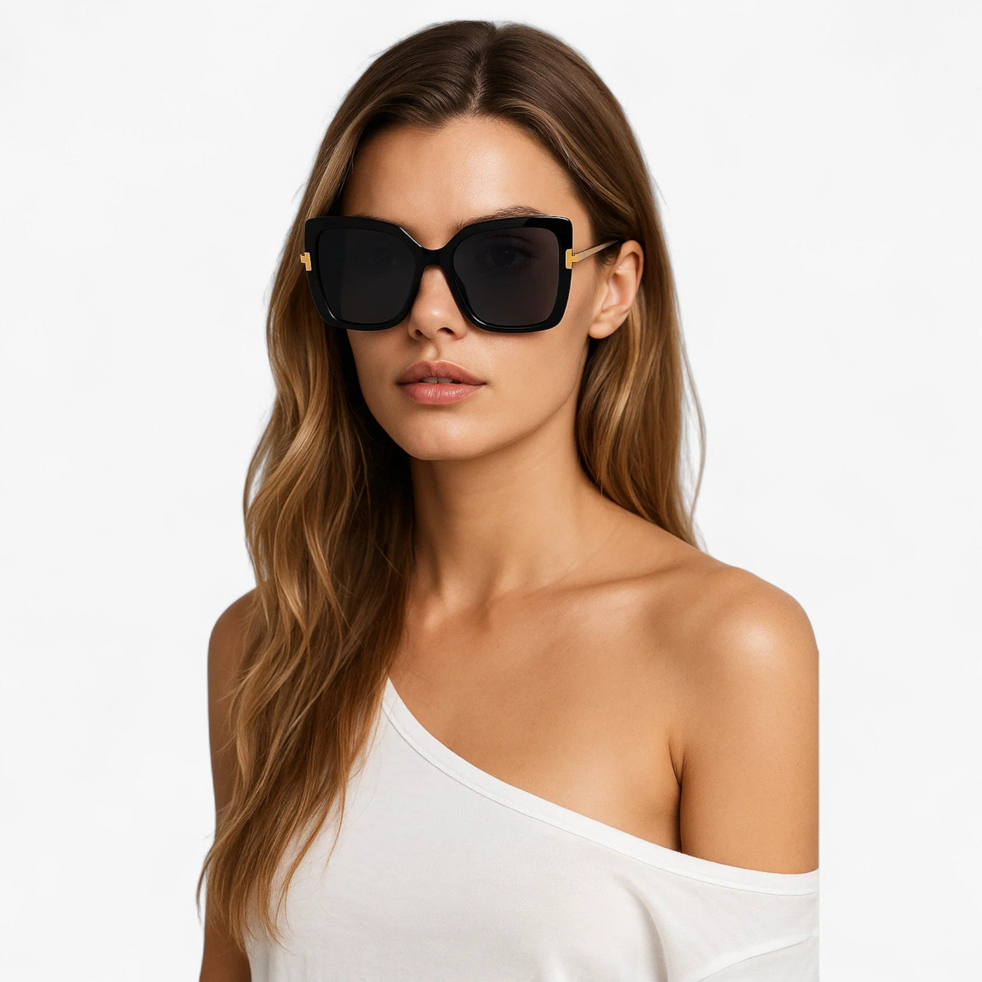 50% RABATT | Rayza™ | Cat-Eye-Sonnenbrille mit T-Rahmen