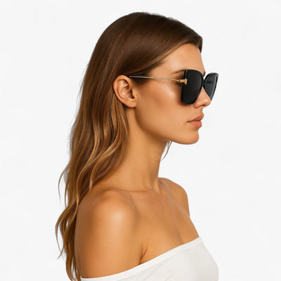 50% RABATT | Rayza™ | Cat-Eye-Sonnenbrille mit T-Rahmen