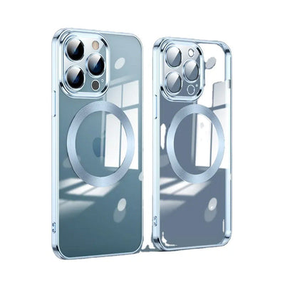50% RABATT | Metalliq™ | Kabellose magnetische iPhone-Hülle mit Galvanik