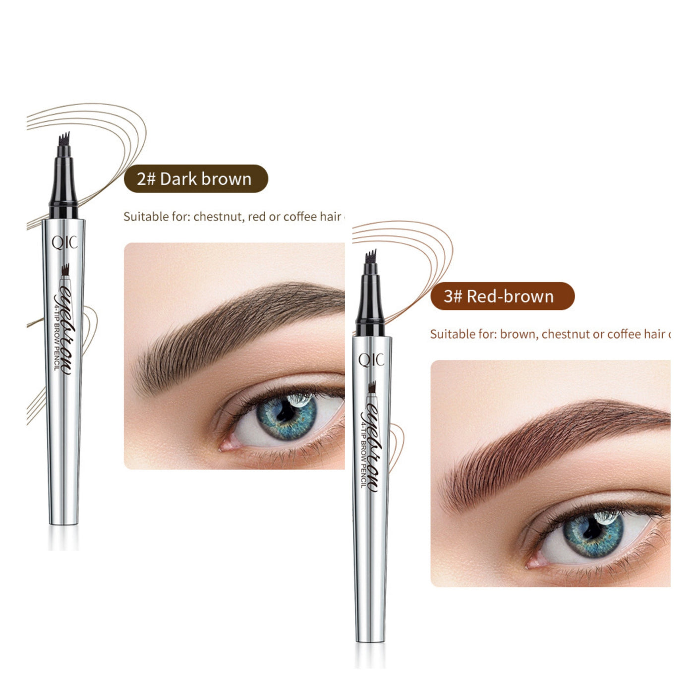 1 + 1 GRATIS | BrowLuxe 3D™ Wasserfester Augenbrauenstift!