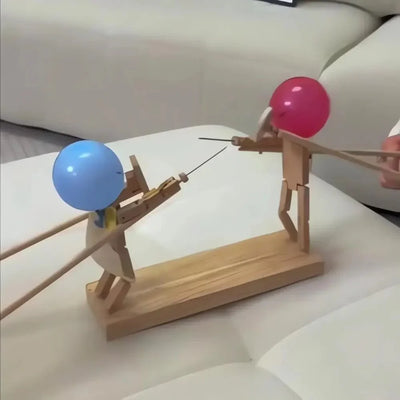 50% RABATT | WoodKnights | Ballon-Bambus-Mann-Schwertkampf