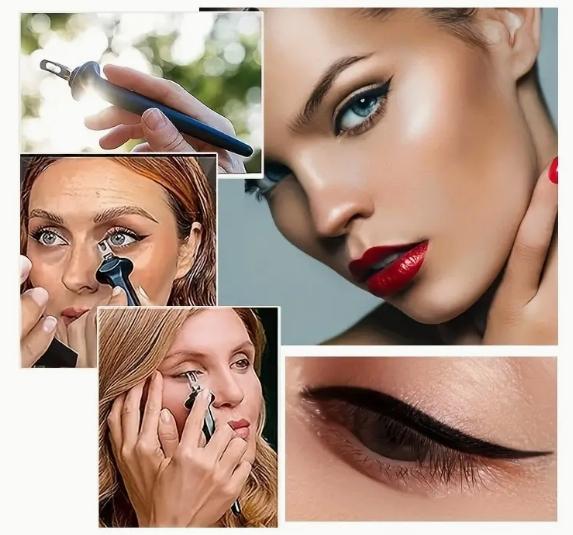 50% RABATT | LuxeLine™ | Eyeliner-Applikator + Eyeliner-Pomade
