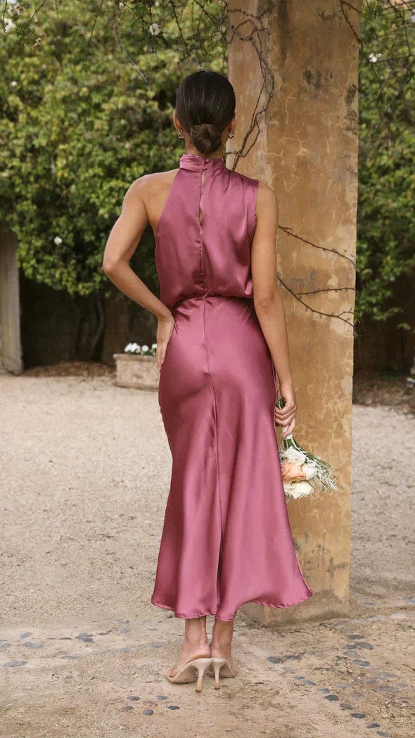 50% RABATT | Belle | Glänzendes langes Kleid