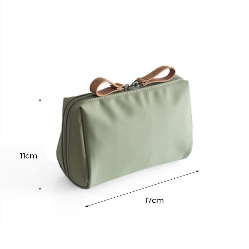 TravelChic® | DuoZip Kosmetiktasche – große Kapazität, ideal für Reisen & Alltag