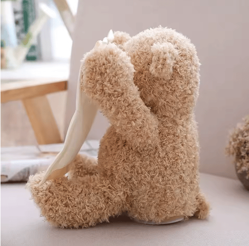CuddleBear® | Kuschel-Bär mit Decke – interaktives Peek-a-Boo Spielzeug