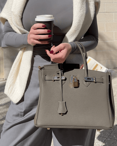 50% RABATT | Chiara | Elegante Leder Handtasche