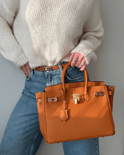 50% RABATT | Chiara | Elegante Leder Handtasche