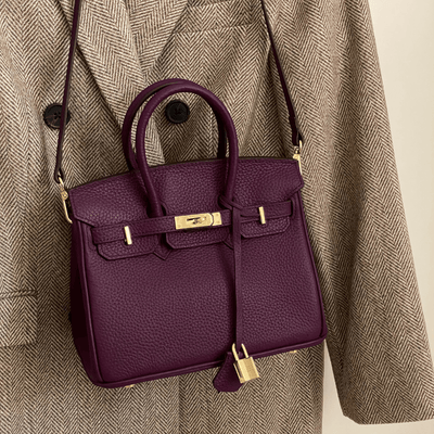 50% RABATT | Chiara | Elegante Leder Handtasche