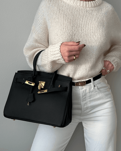 50% RABATT | Chiara | Elegante Leder Handtasche
