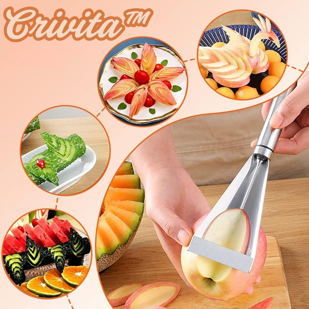 50% RABATT | Crivita™ | Dreieckiges Obstmesser