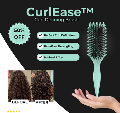 50% RABATT I CurlEase™ Curl Defining Brush